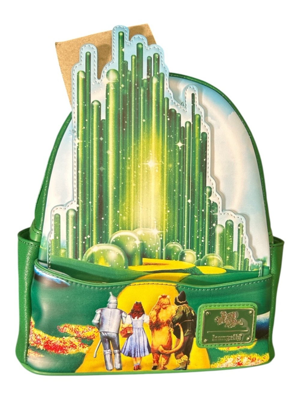 Loungefly Green Glow-in-the-Dark Mini Backpack